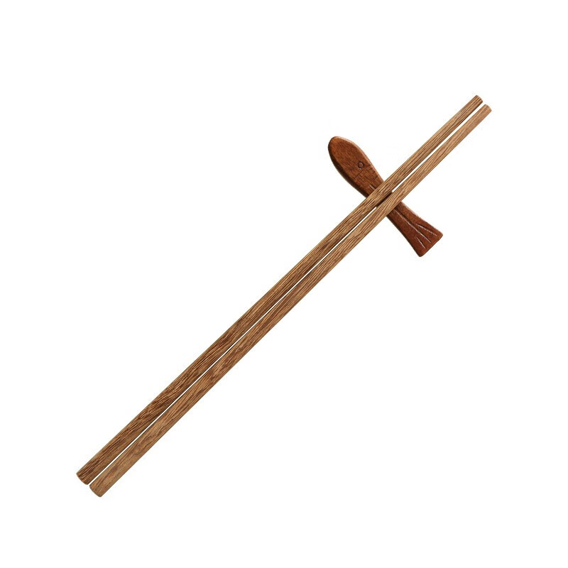 达乐丰鸡翅木无漆无蜡实木筷子家用原木筷耐高温