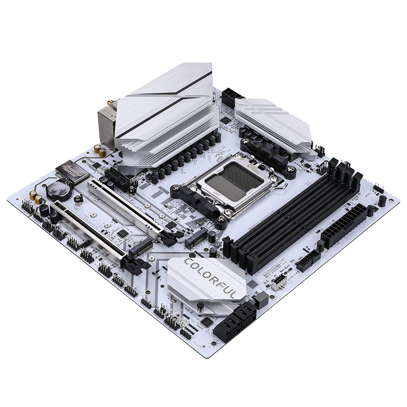 七彩虹 BATTLE-AX B650M-WHITE WIFI 冷钢DDR5 图 4