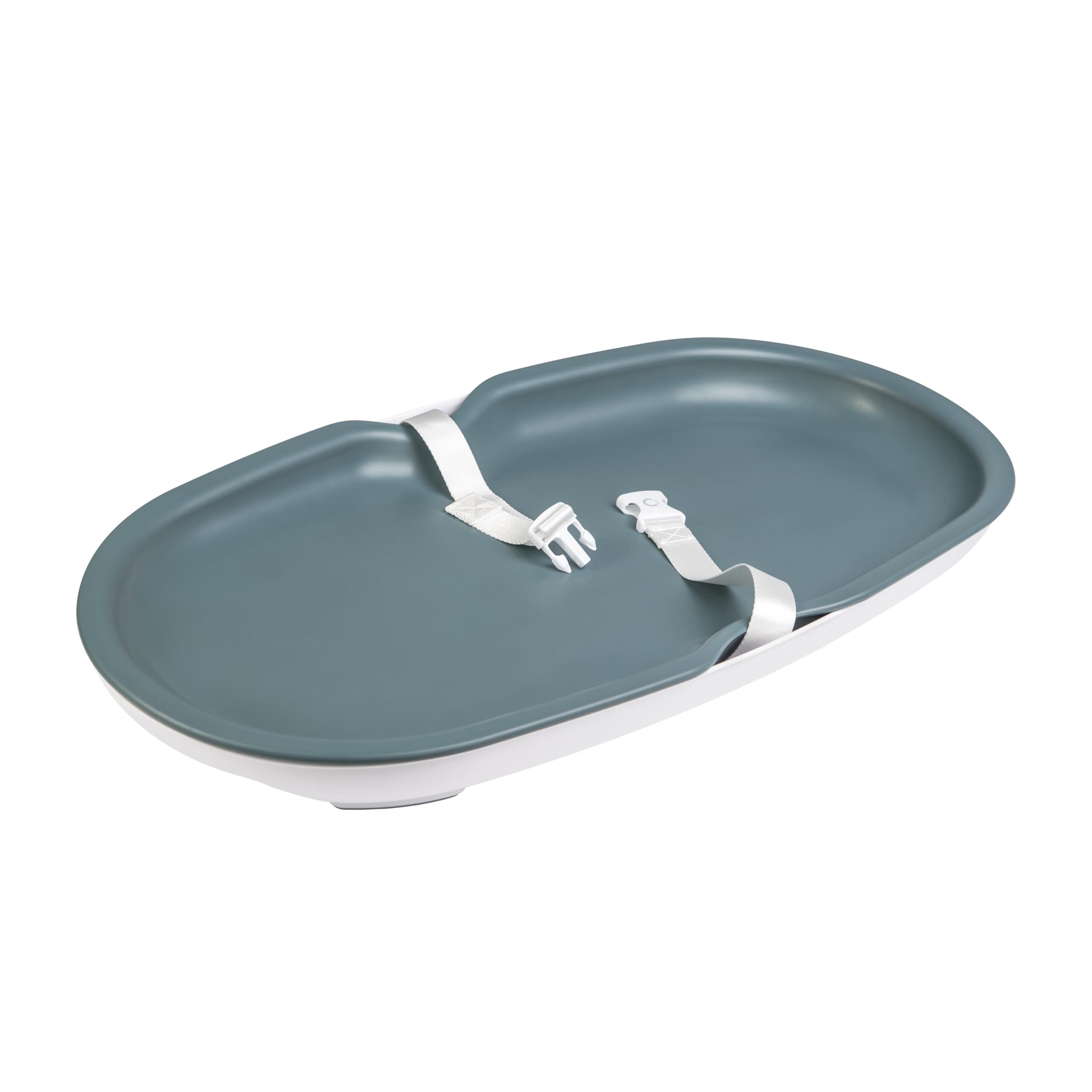 Ubbi 婴儿换尿布垫 可拆卸底座 轻质防水泡沫 包括安全带和防滑脚