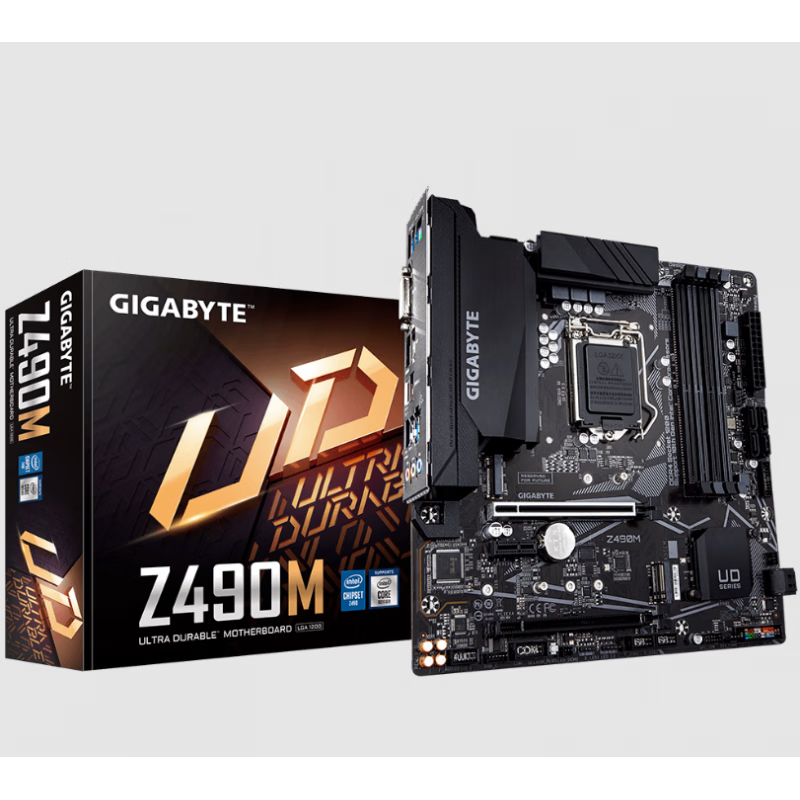 华硕 ASUS全新华硕 ROG Z490 G GAMING 主板 MATX板型支持 十代 I9 10900K 技嘉 Z490M UD十代十一代