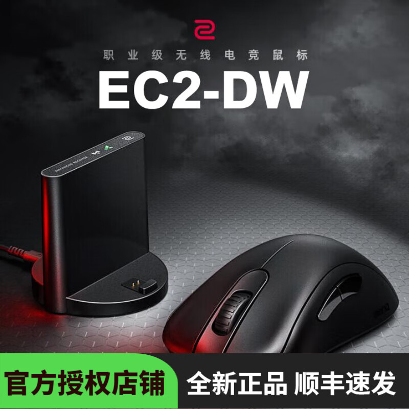 卓威奇亚（ZOWIE GEAR）EC2-DW无线鼠标 游戏鼠标 人体工学设计 cs2吃鸡lol无畏契约 电竞鼠标趴握无驱设计 EC2-DW（中）