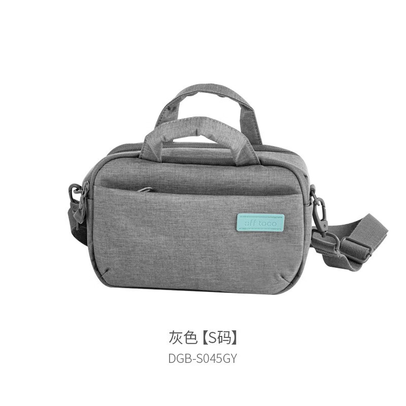 宜丽客（ELECOM）星日社宜丽客单肩相机包offtoco双气室微单反收纳摄影包 灰色-s