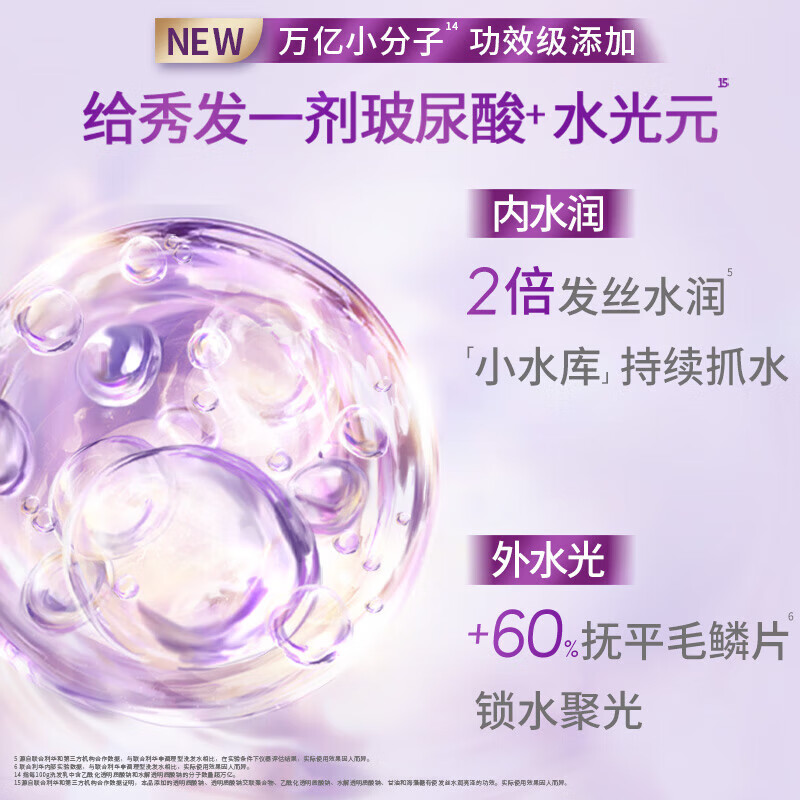 力士（LUX）洗发水沐浴露套装二合一男士女洗头膏持久留香官方正品牌水润柔顺 水润洗发水160g+沐浴露350g