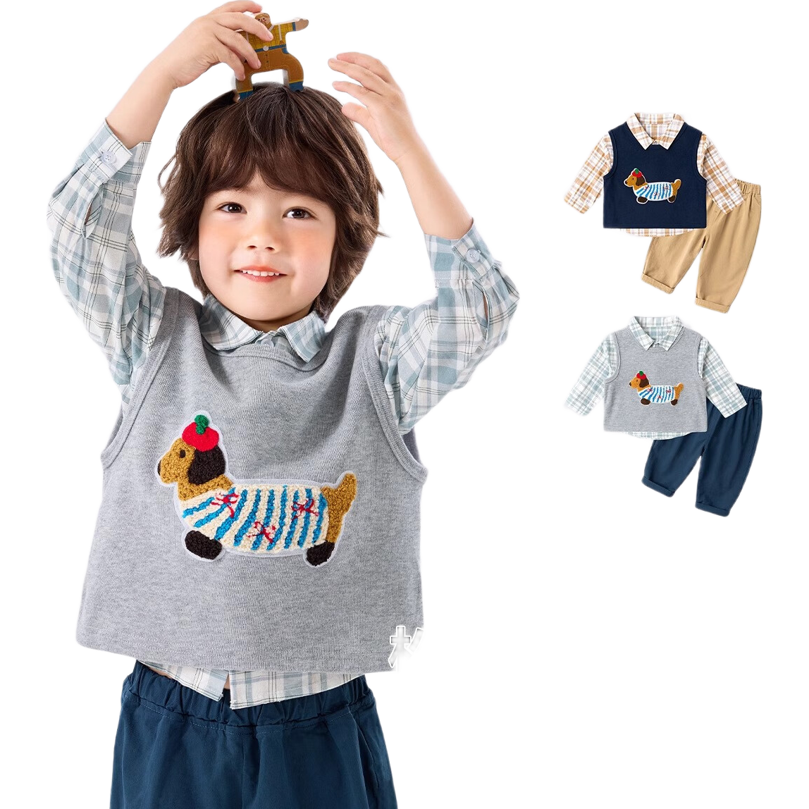 �ོҶ�ͯ��װ��װ��ͯ�����׳���������������ͯ����Ůͯͯװ ��ɫ110