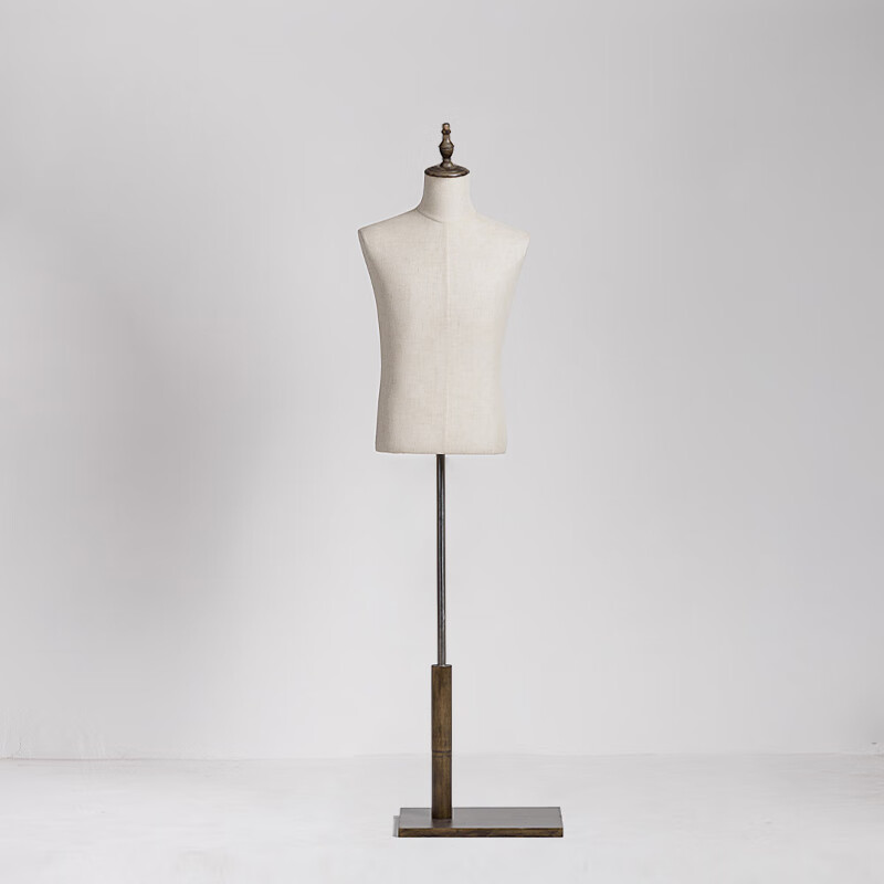 罗蒙卡帝新款半身模特道具男包布男装服装店模特全身衣架模特架展示架