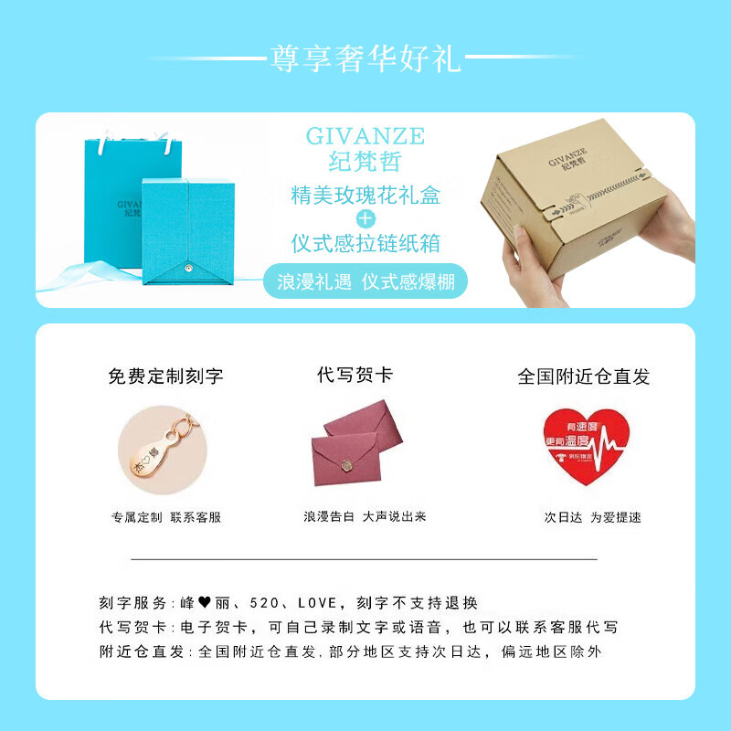 纪梵哲轻奢四叶草项链女士玛瑙吊坠手链珠宝首饰表白生日礼物送女友老婆 玫瑰金色四叶草项链