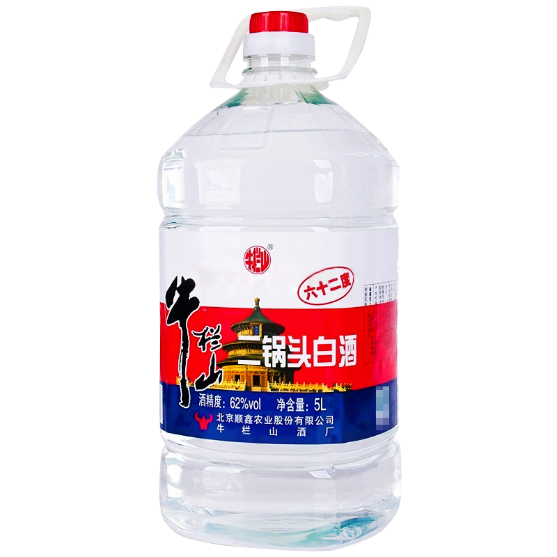 Niulanshan 牛栏山 二锅头 62%vol 清香型白酒 5000ml 桶装