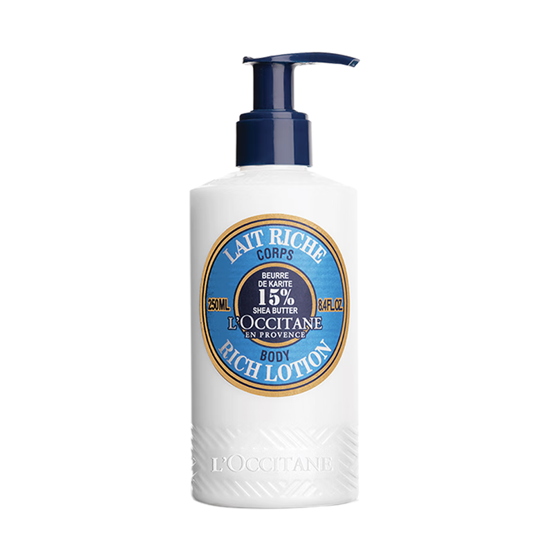 歐舒丹乳木果滋潤(rùn)身體乳250ml 補(bǔ)水保濕滋潤(rùn)香體緩解干燥男女通用