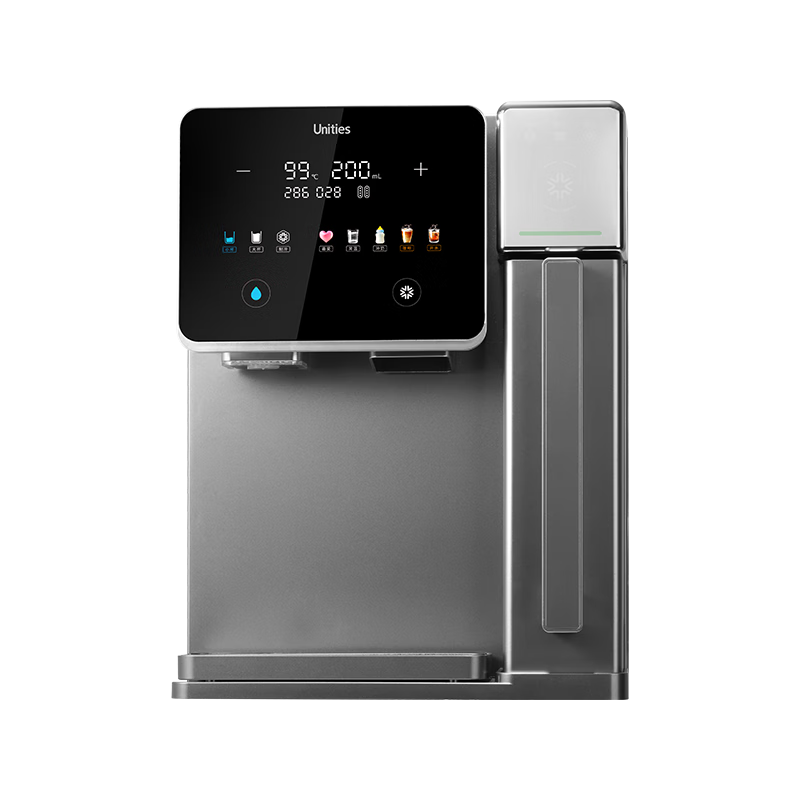 有逸（Unities）Uwater S10 冰块 净水器 净饮机 玻璃纯水壶 母婴 台式 矿化 直饮机 净饮一体机 免安装 S10冰块 【玻璃纯水壶】