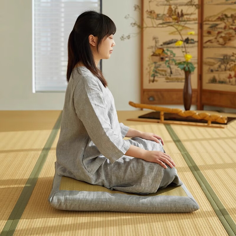 jebel打坐禅垫 打坐垫道家打坐专用垫子静坐坐垫冥想蒲团禅修双盘拜垫