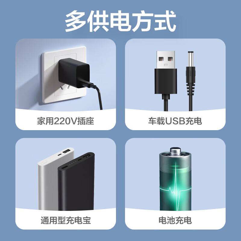 凯吉熊胰岛素冷藏盒便携式迷你小冰箱旅行充电式车载保鲜药品疫苗恒温箱 大盒提手单电池8小 车家两用 2L