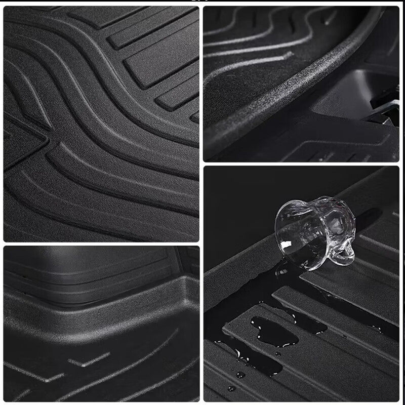 魏派摩卡玛奇朵拿铁DHT魏牌VV5 VV6 VV7汽车后备尾箱垫防水 高边环保加厚防水TPE后备箱垫 拿铁【22-24款】