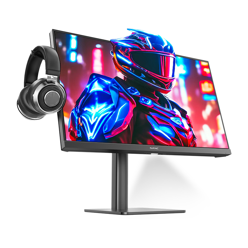 SANC盛色23.8英寸2K原生180Hz FastIPS显示器10bit 硬件低蓝光 小夜灯耳机挂架 电脑电竞屏幕 G52Max