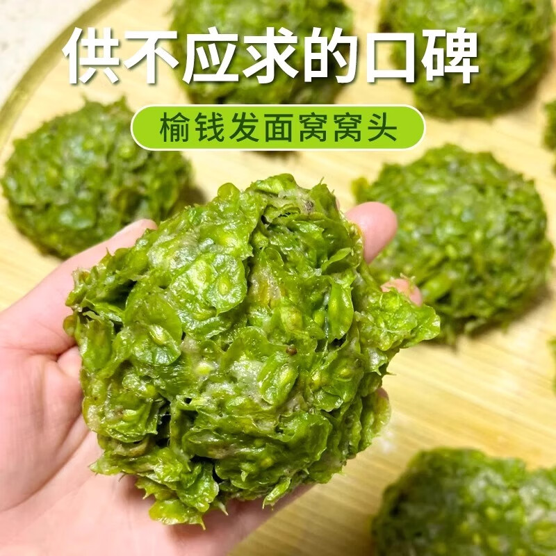 倍绝2026榆钱窝窝头糖尿饼中老年人爱吃的粗粮主食孕妇健康代餐控专 榆钱窝窝10个1000g