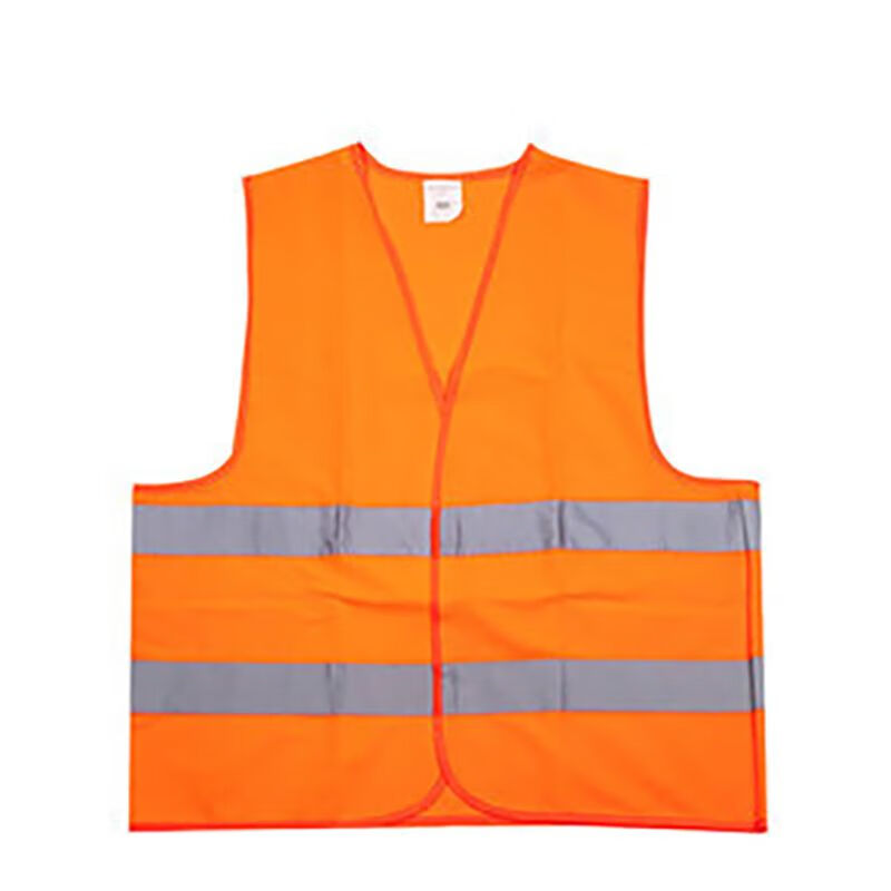 反光背心勞保工作服外套夜光衣施工環(huán)衛(wèi)工作服工地馬甲反光衣馬甲 普通高亮款【桔紅色】