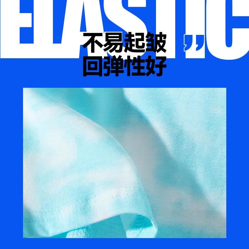 贵人鸟童装男童短袖t恤夏季薄款上衣中大童夏装2026新款儿童半袖 100木帛短袖】靛蓝-湖蓝/gqHj30 120