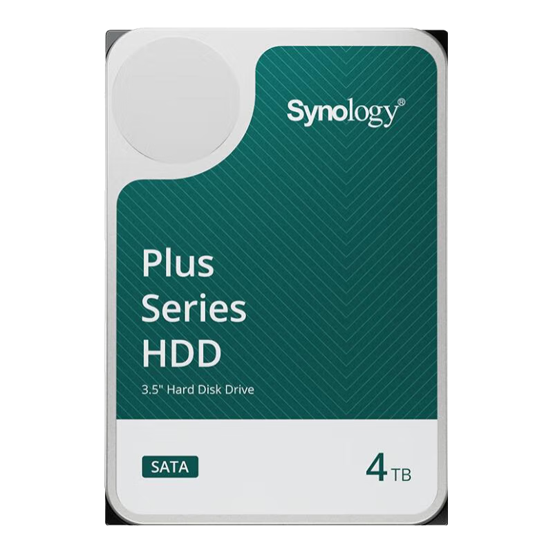 群晖（Synology）原装NAS硬盘 HAT3300/3310/3320  垂直技术plus系列  3.5英寸硬盘 SATA接口 4T/6T/8T/12T/16T 8TB (HAT3320)