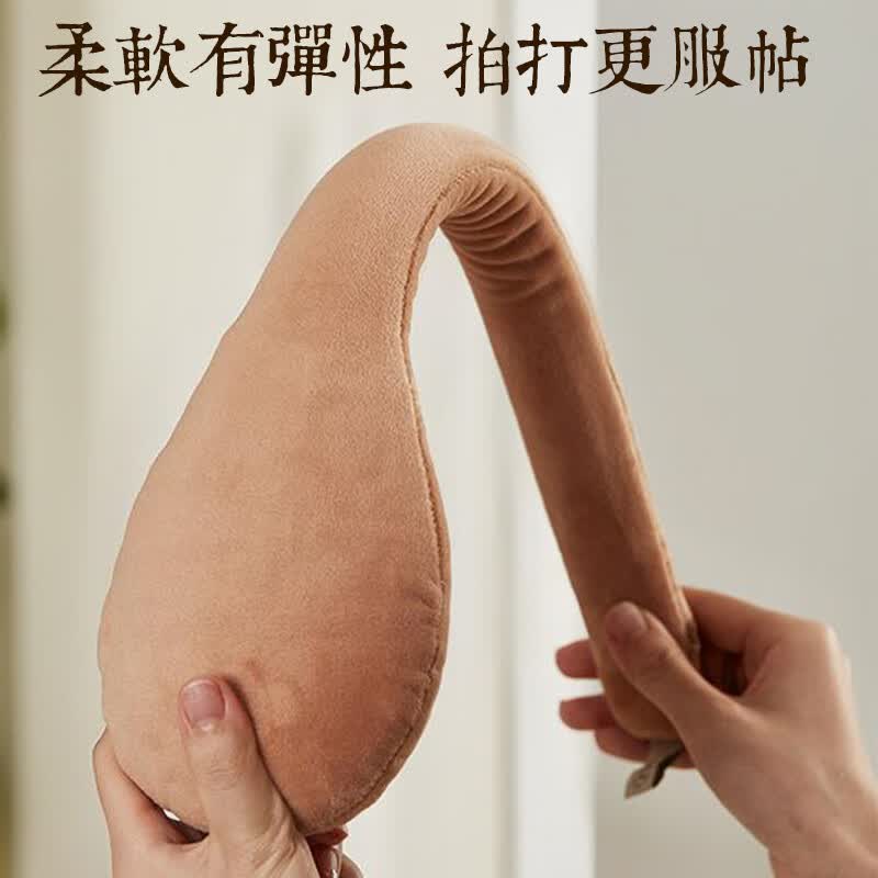 养生日记艾草锤子养生按摩捶背敲背锤肩敲打棒经络拍八虚拍打神器疏通艾灸 大捶捶背【外套可清洗】