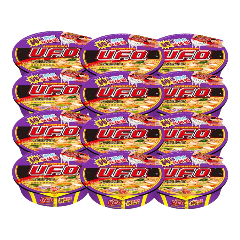 ���� UFO�ɵ����� ����ɫ������ζ 123g*12�� ����װ