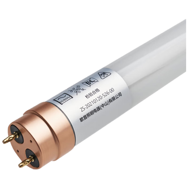 ŷ��������OPPLE�� led�ƹ�T8˫�˹�����ܸ�����1.2��19W�չ�ư׹⣨6500K��5֧װ 60.63Ԫ(������)