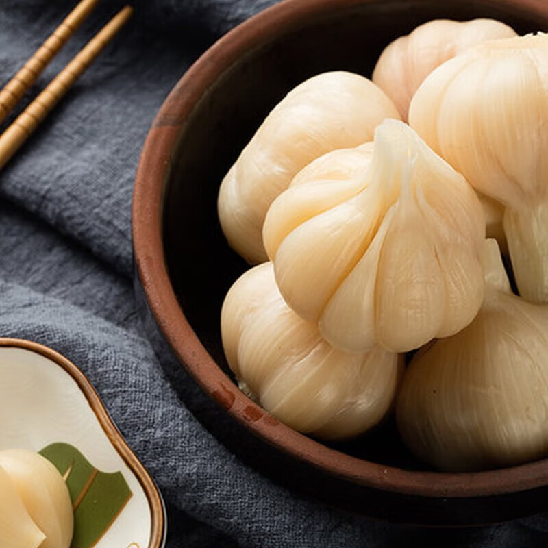 万兴姜老大糖蒜甜蒜糖蒜头腌泡大蒜头糖醋蒜头腌菜农家自制腌酸甜脆爽下饭菜 糖蒜 260g 1袋