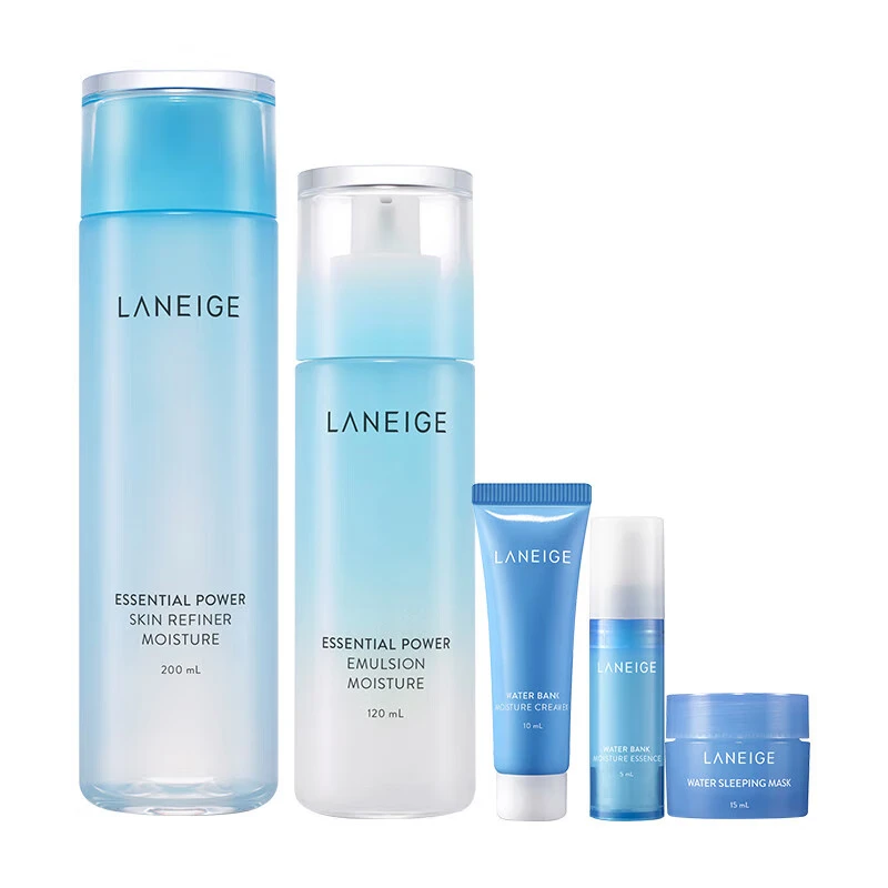 兰芝水乳套装补水保湿护肤品油痘肌混油干皮正 兰芝滋润水乳套装