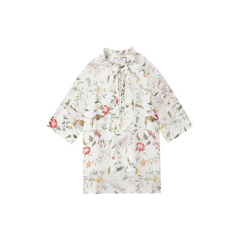 ������˿ӡ��ϵ����Ҷ�����Ůʿ�ȼ�ɣ��˿����2025���ļ��¿� �װ�ɫ S