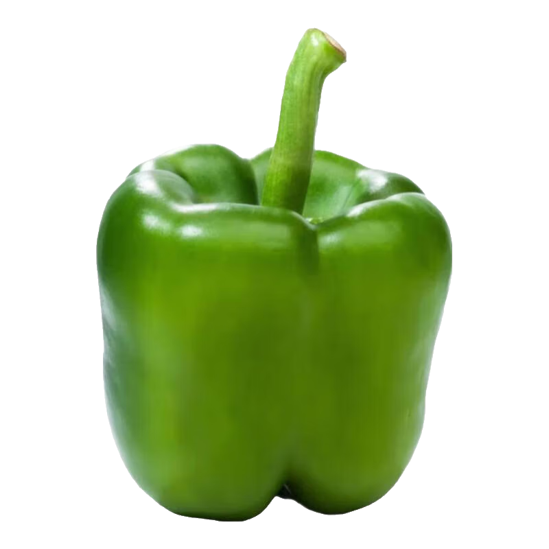 京鲜生山东青椒彩椒甜椒净重3斤源头直发包邮