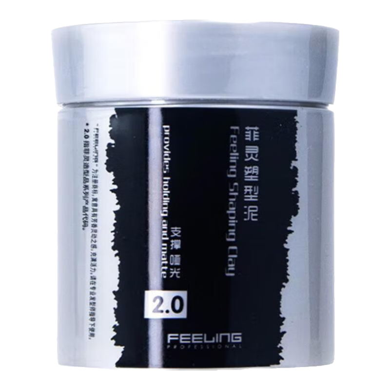 ���飨FEELING������ҫ��2.0��ʿǿ������ͷ���������ɱ�ʪ�ƹ���������������װ �������ͷ��� 100g 1ƿ