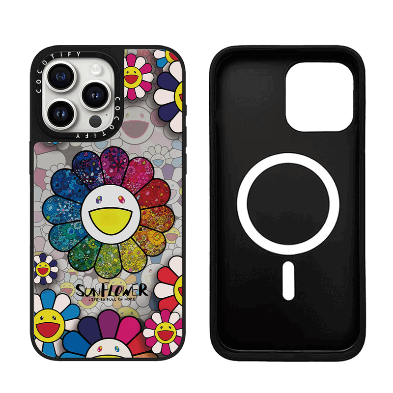 村上隆 iPhone16proMAX MagSafe対応 村上隆 ルイヴィトン iphone16ケース magsafe 対応 ケース