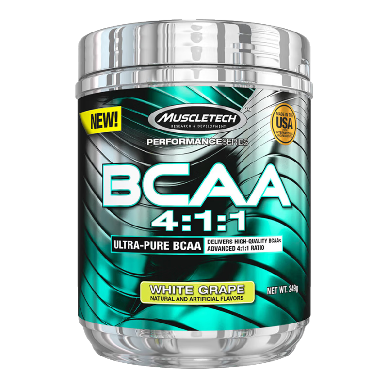 肌肉科技肌肉科技MUSCLETECH支鏈氨基酸BCAA搭配健身增肌運動男女肌酸氮泵 高性能支鏈氨基酸 可樂味