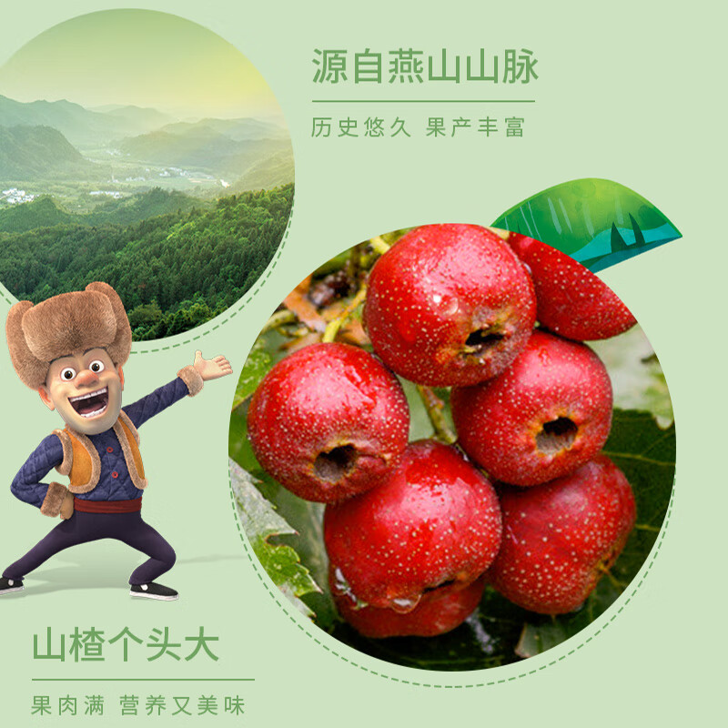 怡达儿童山楂棒棒糖山楂卷独立小包装山楂条宝宝酸甜零食 多味山楂棒412g【熊出没 联名礼盒装】