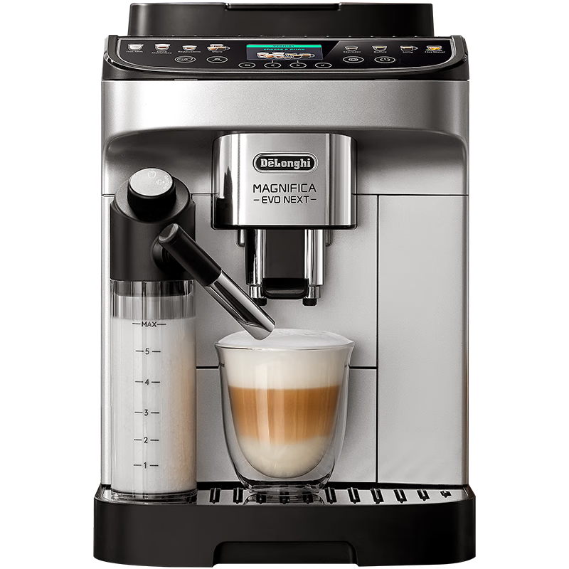 DelonghiȫԶȻ ʽ15barѹ13ĥ13˵ԶNEXTԭװE LattePlus 2.0 ȫĻʾ ̸ˮ Զϴ