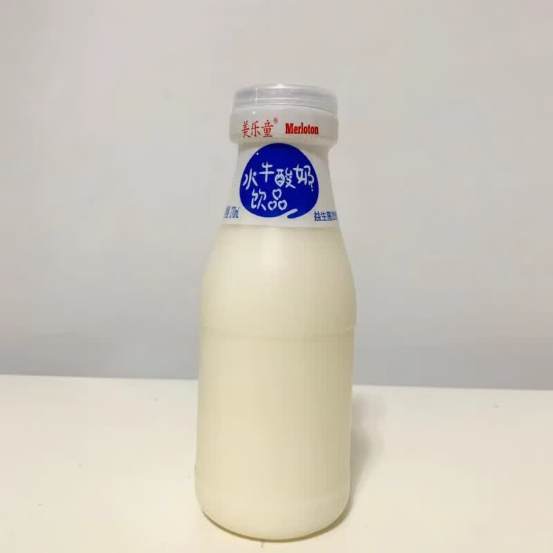 食怀美乐童水牛酸奶原味红枣枸杞味270ml益生菌发酵乳酸饮品 原味6瓶