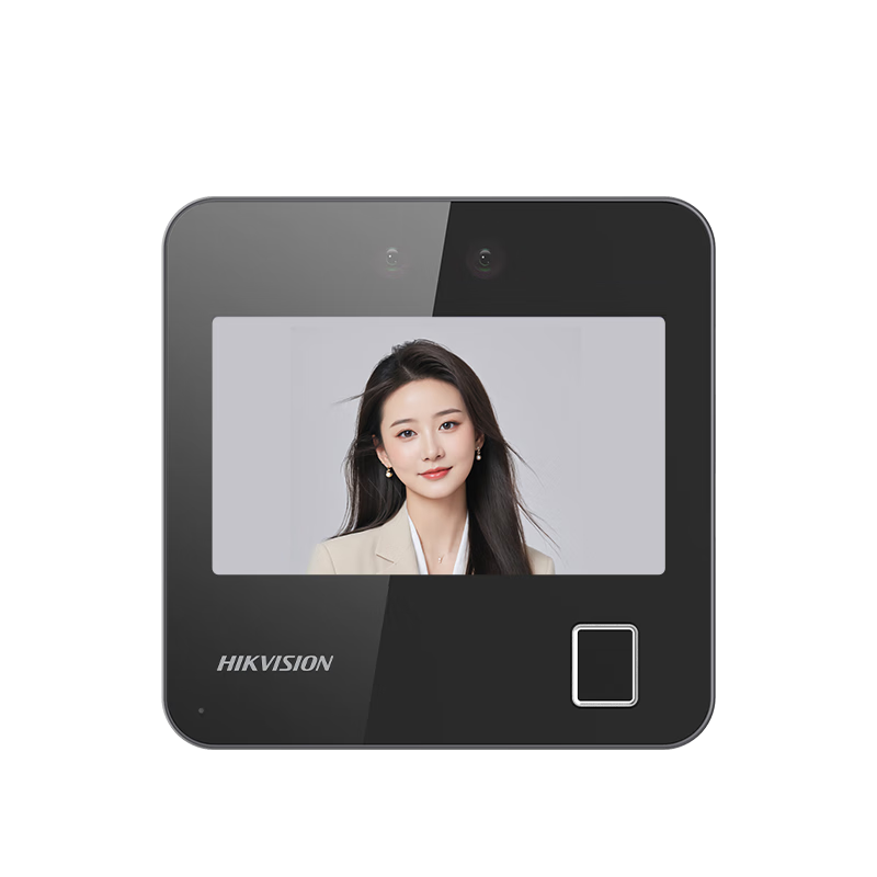 �������ӣ�HIKVISION�����ڻ� ����+ָ��ʶ��򿨻� wifi���� Ա�����°�ˢ��ǩ��һ��� A12Plus