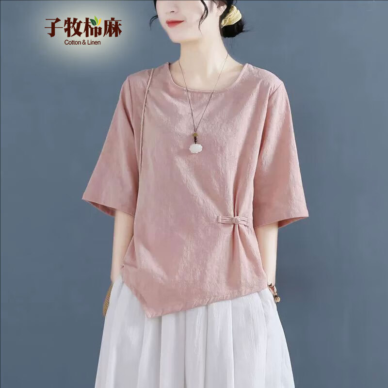 ����������2025��װ Ů�����̿��Ứ����T���°ڲ����������������5618 ���ɫ M (����95-115��)