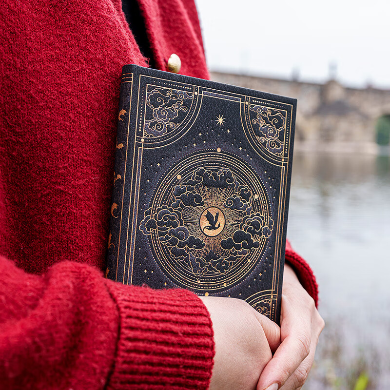 paperblanks佩兰克笔记本本子第四翼手账本手帐本2025年新款文创品送男生生日礼物高档文具礼品 中本/横线+双面书签