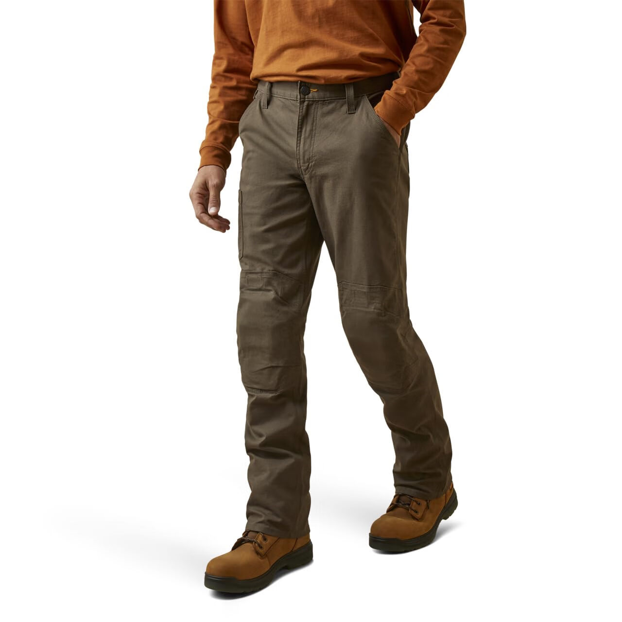 ariatAriat 男式 Rebar M5 直筒 坚韧护膝 直筒, Wren, 40 x 36 Wren 40 x 36