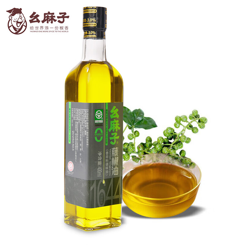 幺麻子 藤椒油400ml 青花椒油家用麻椒油麻油麻辣烫特麻调料