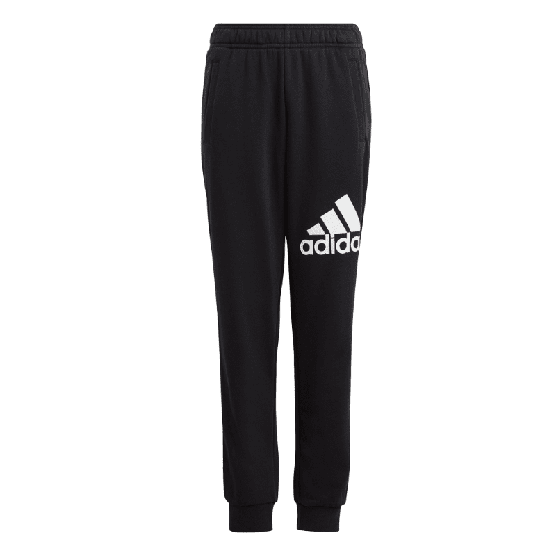 adidas束腳運(yùn)動褲男大童兒童阿迪達(dá)斯官方輕運(yùn)動H47140   黑色/白   164