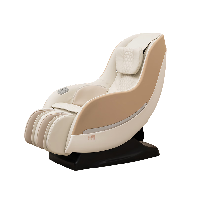 芝華仕（CHEERS）家用全身按摩全自動(dòng)按摩椅京東自營(yíng)政府補(bǔ)貼小型搖搖椅 送父母  M2050MAX杏仁棕生日禮物-現(xiàn)貨閃發(fā)
