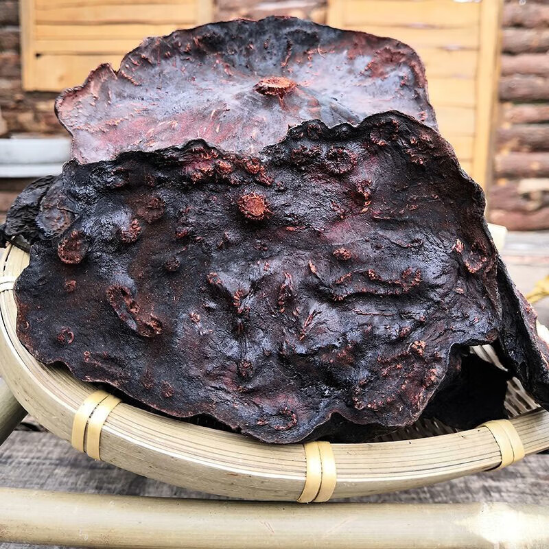 吾家余堂貴州雷公山血首烏中藥純制何首烏古法炮制九蒸九曬泡茶泡酒中藥材 40年生長500克(8-10片)
