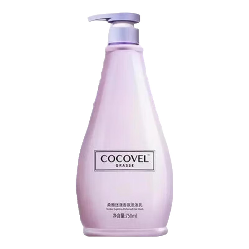COCOVEL【3瓶*750ml】香氛洗發(fā)水柔雅迷漾洗護套裝持久留香控油洗發(fā)乳液 【單瓶裝】柔雅迷漾香氛洗發(fā)乳
