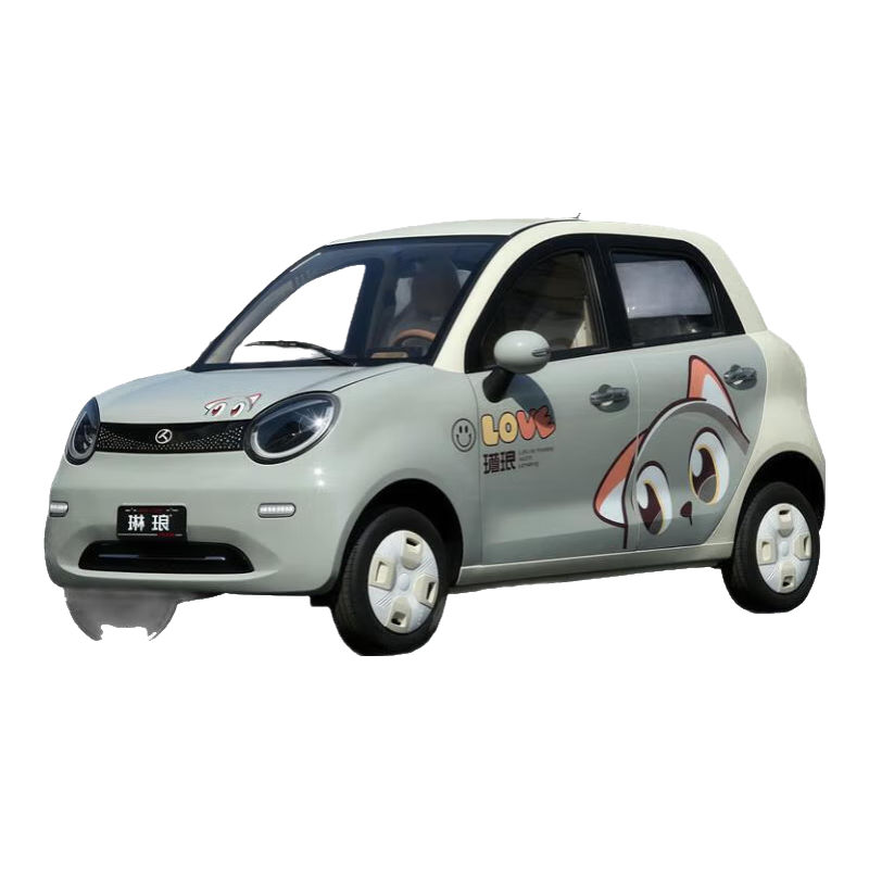 德爾駿新款電動四輪車?yán)项^樂低速老年人家用代步四輪車琳瑯SU8鋰電油電微型篷車女士接娃買菜電瓶四輪車 尊享鋰電版 油電增程版