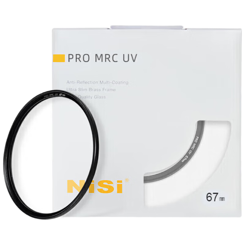 耐司（NiSi）高清UV镜 PRO MRC UV 67mm 超薄多层纳米镀膜滤镜 PRO系列专业级高清UV保护镜小米15ultra摄影套装