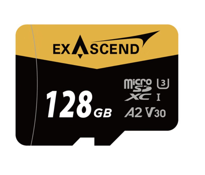 至誉科技至誉科技EXASCEND128GB TF卡 microSD U3 V30A2 UHS-I DDR200 128GB 官方标配