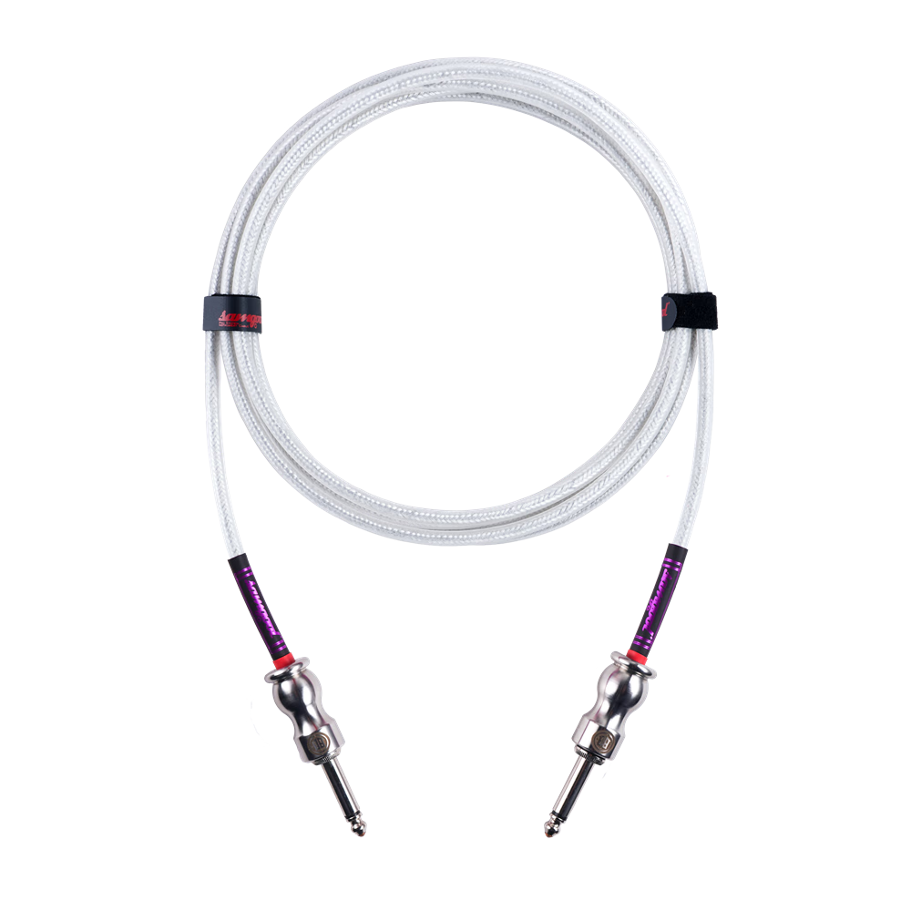 samgool+吉他连接线降噪线音箱琴森谷乐器演出录音频效果器银链 1980-葫芦钢 4.5米(m)/15ft