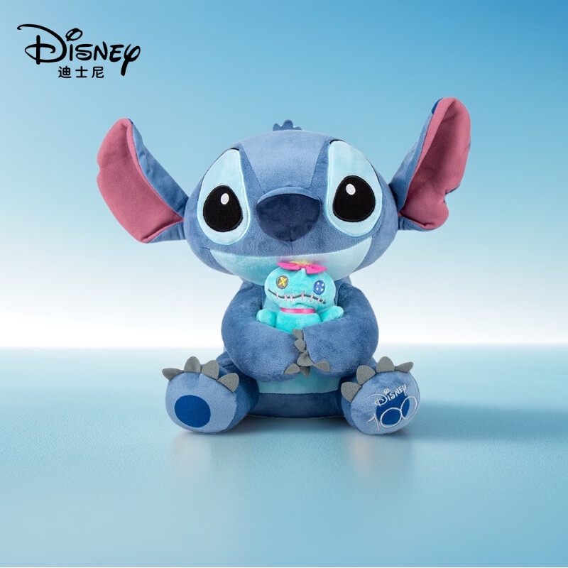迪士尼（Disney）史迪奇玩偶毛绒玩具公仔抱枕情人节毕业礼物女生生日礼物送朋友