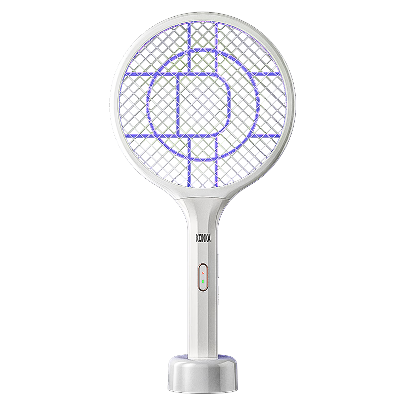 康佳電蚊拍充電式家用強力鋰電池滅蚊燈二合一驅(qū)蚊神器打蒼蠅拍 簡易+手動滅蚊