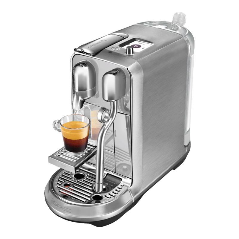 Nespresso奈斯派索膠囊式咖啡機小型家用全自動商用辦公室大容量花式奶泡一體牛奶咖啡自動清潔萃取意式 J520 銀色